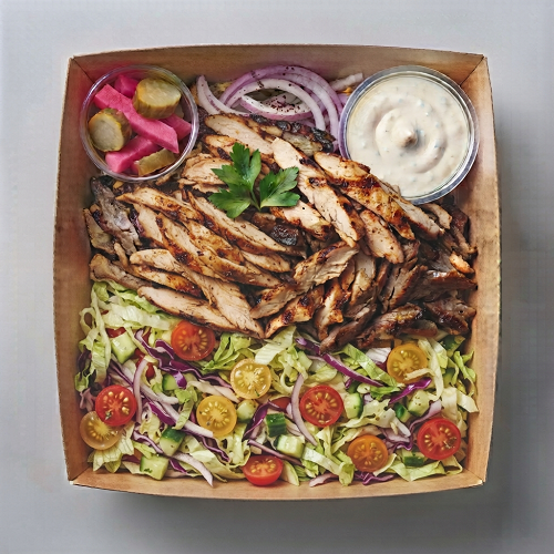 Chicken Shawarma & Salad Box 